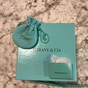 Tiffany & Co. Turquoise Box and Pouch Set